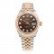 Rolex Watch LADY DATEJUST 279171-0011 CHOCOLATE SET WITH DIAMONDS