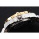 Breitling Colt Lady Light Blue Dial Diamond Hour Marks Gold Bezel Stainless Steel Case Two Tone Bracelet