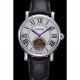 Cartier Rotonde Flying Tourbillon White Dial 621956