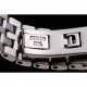 Vacheron Constantin Patrimony Traditionnelle White Dial Diamond Numerals Stainless Steel Bracelet