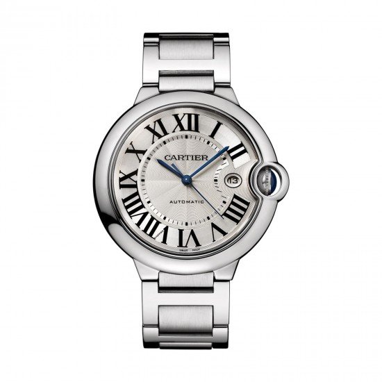 Swiss Ballon Bleu de Cartier watch, 42 mm, steel