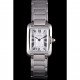 Cartier Tank Anglaise 23mm Silver Dial Stainless Steel Case And Bracelet