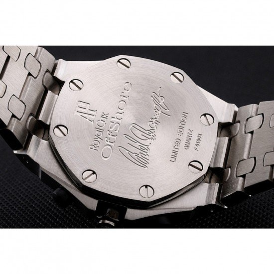 Audemars Piguet Royal Oak Offshore White Dial Stainless Steel Case And Bracelet