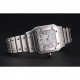 Swiss Cartier Santos White Dial Stainless Steel Case And Bracelet 622882