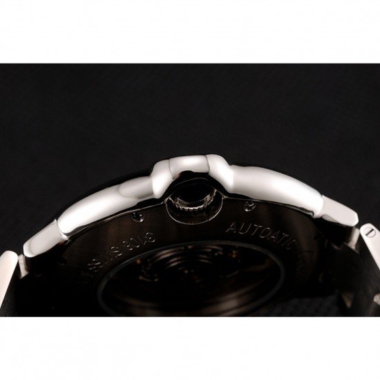 Swiss Cartier Ballon Bleu Two Timezone White Dial Stainless Steel Bracelet 1453879