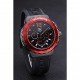 Tag Heuer Formula 1 Chronograph Black Dial Red Bezel Red Numerals 622407