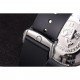 Omega Speedmaster Black Rubber Bracelet White Dial 801422