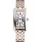 Cartier Tank Americaine 21mm White Dial Stainless Steel Case Two Tone Bracelet