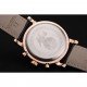 Omega Seamaster Vintage Chronograph Black Dial Diamond Hour Marks Rose Gold Case Black Leather Strap