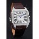 Cartier Santos 100 Diamond Silver Bezel 621926