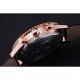 Breitling Navitimer 01 Black Dial Rose Gold Case Black Leather Bracelet 622503