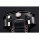 Tag Heuer MikroTimer Black Dial Black Perforated Leather Strap 622072
