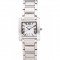 Cartier Tank Francaise 29mm White Dial Stainless Steel Case And Bracelet