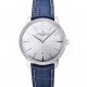 Swiss Vacheron Constantin Patrimony Silver Dial Silver Diamonds Case Blue Leather Bracelet 1454161