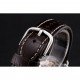 Swiss Panerai Radiomir Black Dial Stainless Steel Case Dark Brown Leather Strap