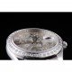 Rolex Datejust Polished Stainless Steel Silver Flowers Dial Diamond Plated 98081
