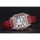 Cartier Santos 100 Diamond Rose Gold Bezel 621917