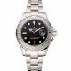 Rolex Yacht-Master Black Dial Stainless Steel Case And Bracelet