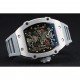 Richard Mille Tourbillion Rafael Nadal RM 27-01 Silver Case White Rubber Bracelet 1454255