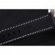 Swiss Panerai Luminor Marina Date Black Dial Stainless Steel Case Black Leather Strap