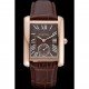 Cartier Tank MC Gold Case Brown Dial Brown Leather Strap 622175