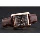 Cartier Tank MC Gold Case Brown Dial Brown Leather Strap 622175