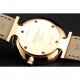 Swiss Longines Grande Classique Gold Dial Gold Case Black Leather Strap