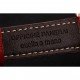 Panerai Radiomir 8 Days Chronograph Black Dial Diamond Bezel Rose Gold Case Red Leather Strap 1453797