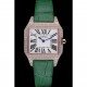 Cartier Santos 100 Diamond Rose Gold Bezel 621912