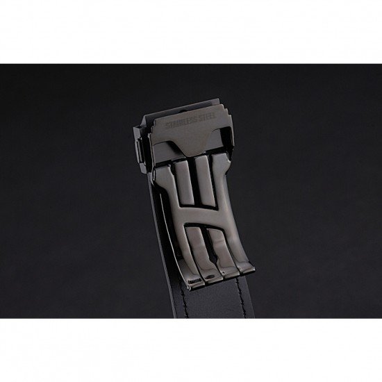 Hublot Classic Fusion Shawn Carter Black Steel Case Black Leather Strap 622817
