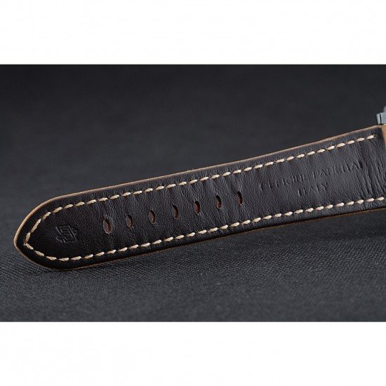 Panerai Radiomir 1940 3 Days Ceramica Black Dial Brown Leather Bracelet 1454229