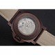 Panerai Luminor Brown Leather Strap Black Dial 80163