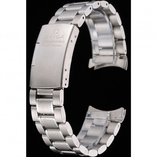 Omega Brushed Stainless Steel Link Bracelet 622484