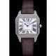 Cartier Santos 100 Diamond Silver Bezel 621908