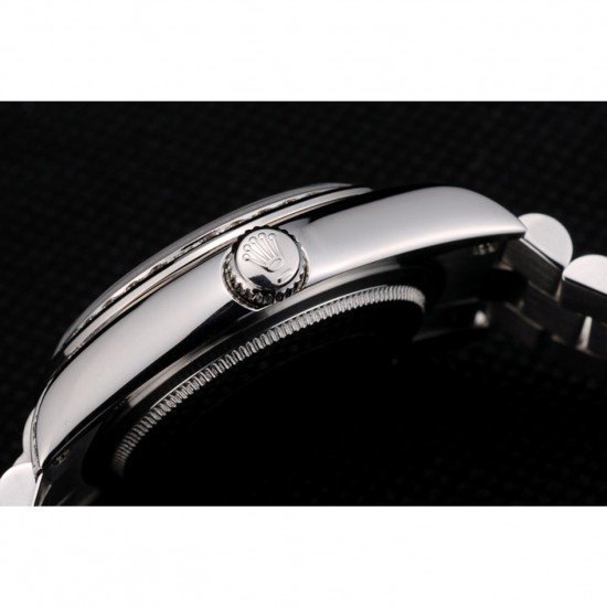 Rolex DayDate Diamond Plated Stainless Steel Bracelet Diamond Plated Dial 41986
