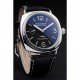 Panerai Radiomir Polished Stainless Steel Case Black Dial Black Leather Strap 98140