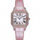 Cartier Santos 100 Diamond Rose Gold Bezel 621915