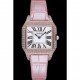 Cartier Santos 100 Diamond Rose Gold Bezel 621915