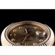 Rolex Swiss DayDate Gold Stainless Steel Ribbed Bezel Gold Dial 41997