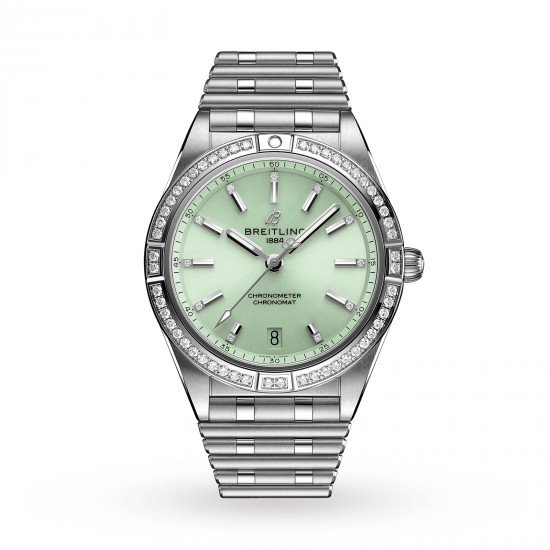 Swiss Breitling Chronomat 36mm Ladies Watch A10380591L1A1