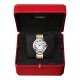 Swiss Ballon Bleu de Cartier watch, 36 mm, 18K gold and steel