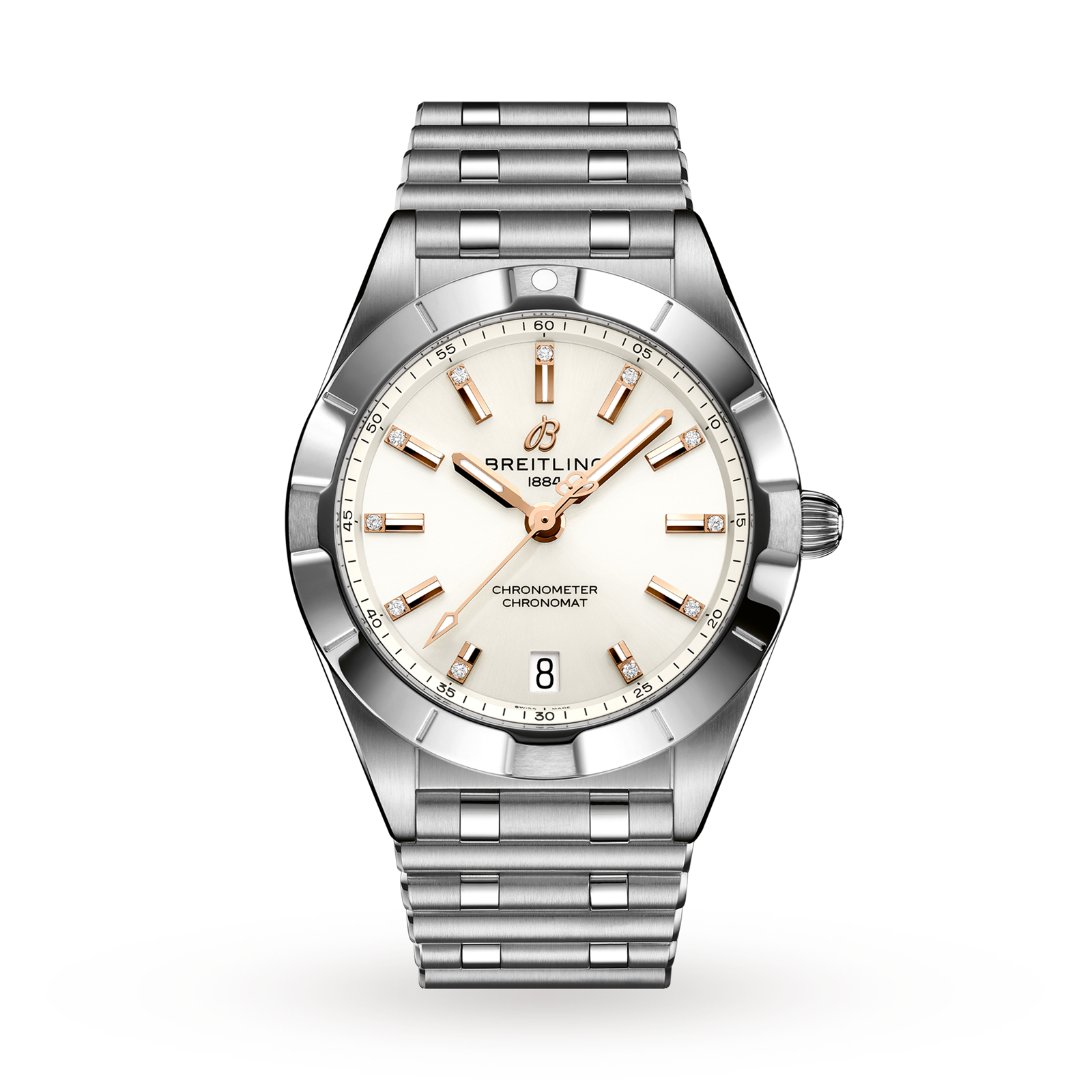 Swiss Breitling Chronomat 32mm Ladies Watch A77310101A3A1