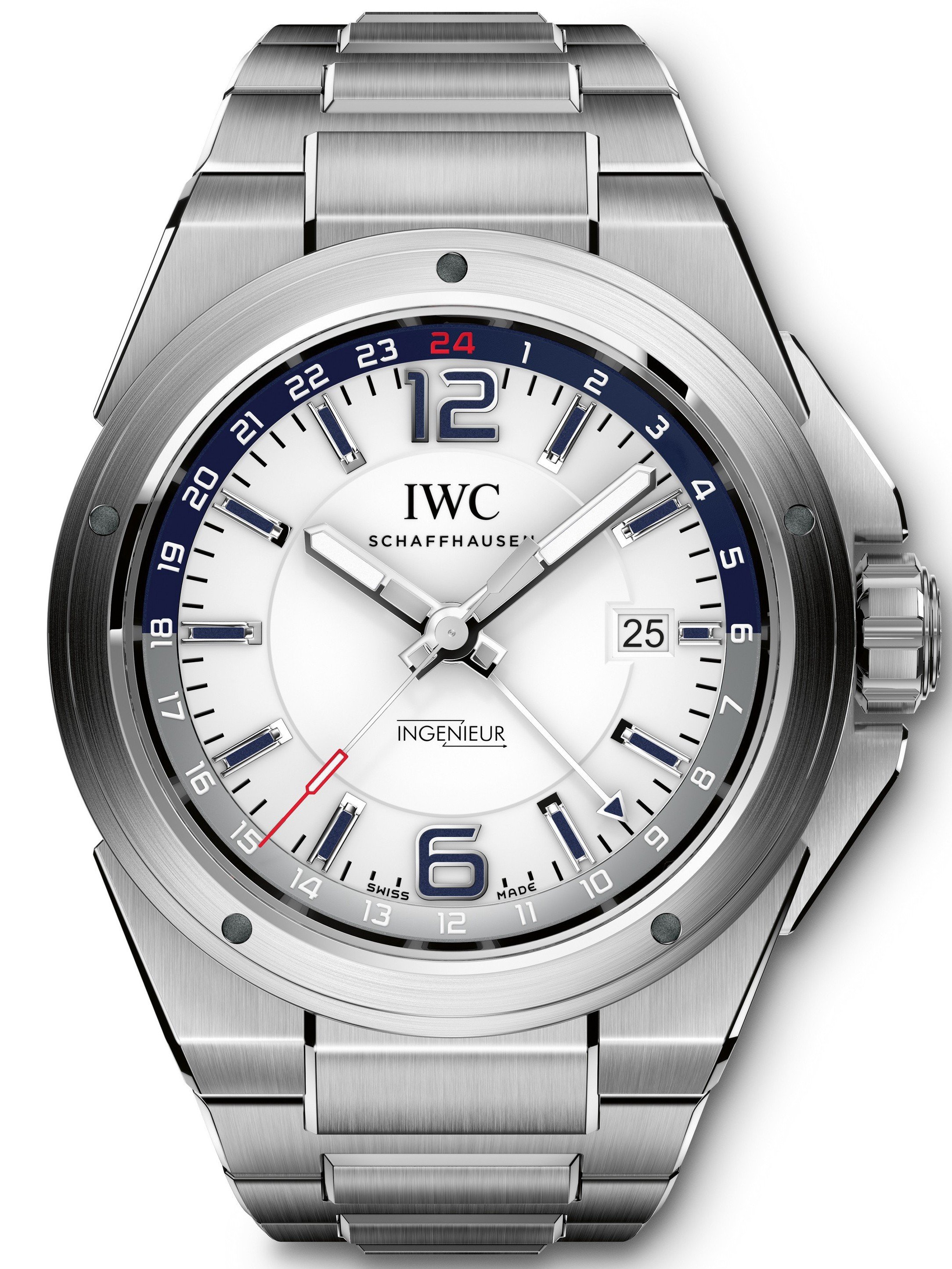 AAA Replica IWC Ingenieur Dual Time 43mm Mens Watch IW324404