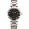 Omega DeVille Ladymatic Stainless Steel Strap Black Dial