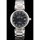 Omega DeVille Ladymatic Stainless Steel Strap Black Dial