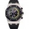 Swiss Audemars Piguet Royal Oak Offshore Black And Yellow Dial Stainless Steel Case Black Rubber Strap 622855