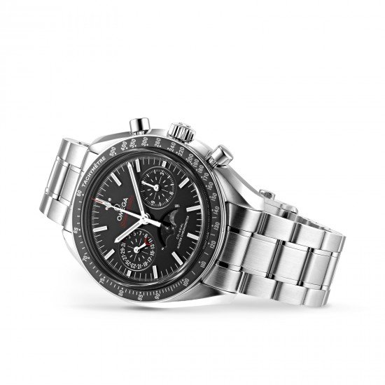 Swiss Omega Speedmaster Moonwatch Co-Axial Moonphase 44.25mm Mens Watch O30430445201001
