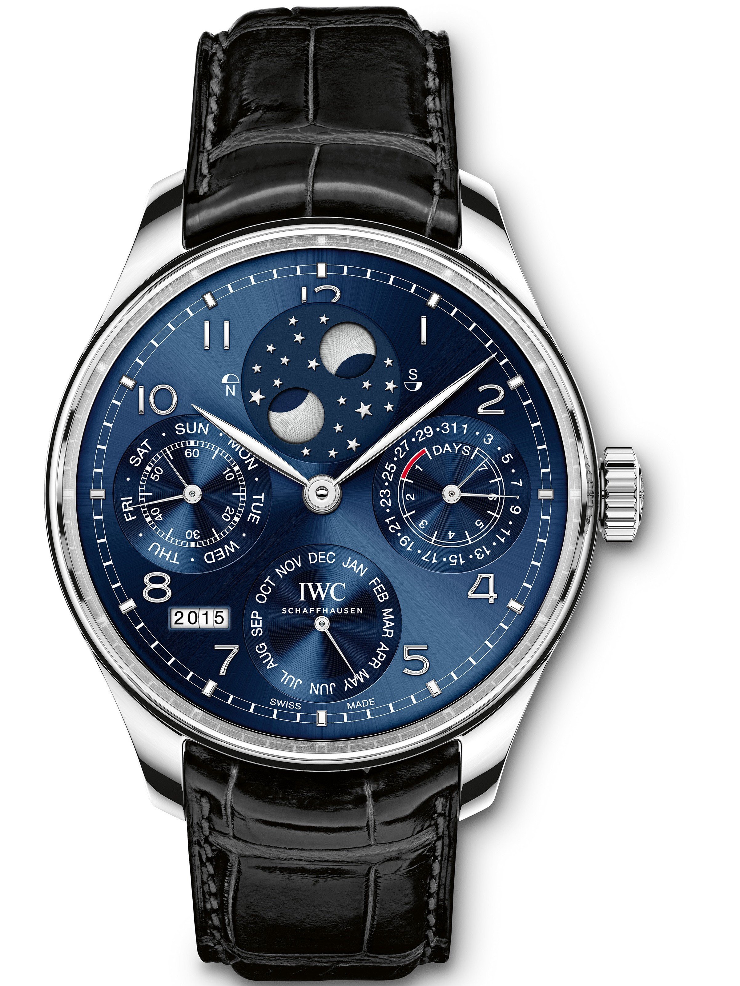 AAA Replica IWC Portugieser Perpetual Calendar Perpetual Double Moonphase Mens Watch IW503401