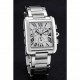 Cartier Tank MC White Dial Stainless Steel Case And Bracelet 622697