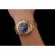 Swiss Rolex Submariner Skull Limited Edition Blue Dial Gold Case And Bracelet 1454089